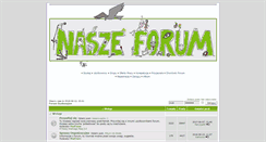 Desktop Screenshot of forumnasze.pl
